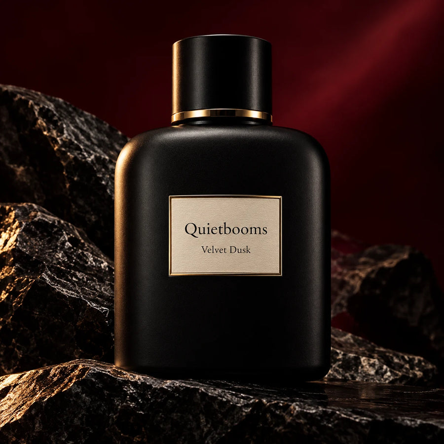 Velvet Dusk bottle original design visualization